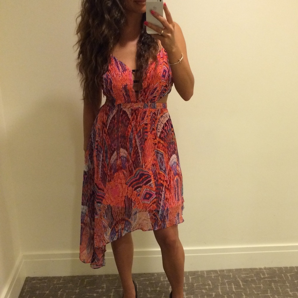 Multicolor Bebe Dress